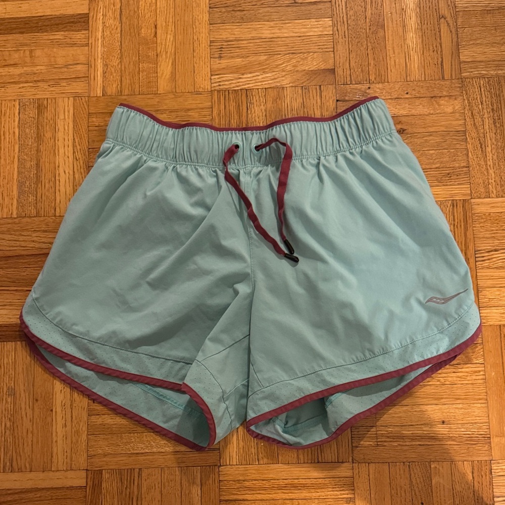 Saucony Teal Shorts
